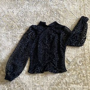 NWT VELVET SHIRT